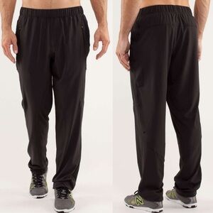 Lululemon Mens Agility Pant Black Technical Joggers Size Medium Swift Training M